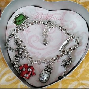 Brighton Hawaii Charm Bracelet NWT
